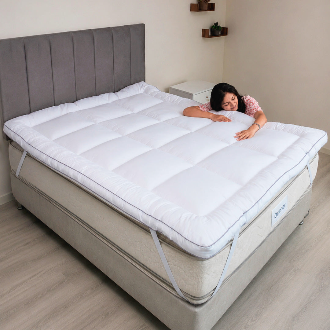 Bed Topper Algodón Pima  para colchón