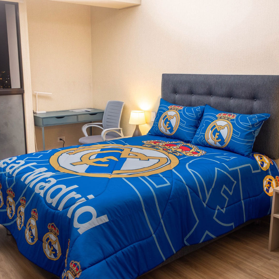 Juego de Edredón Temático Club Real Madrid