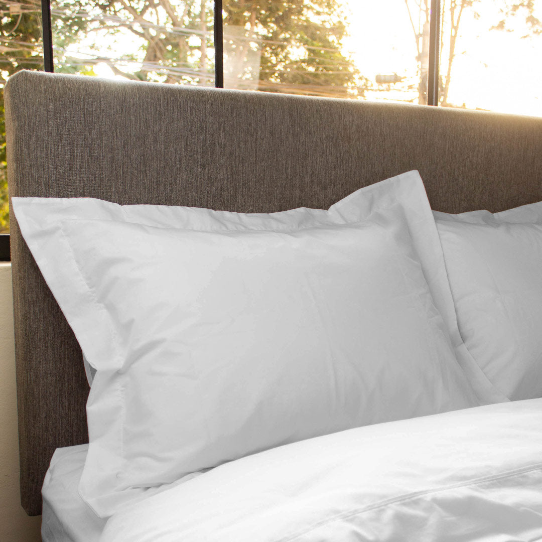 Funda Duvet para Plumón de Cama Resistente al lavado Blanco